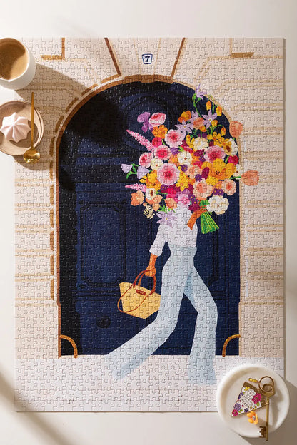 Parisian Door - Jigsaw Puzzle 1000 pieces