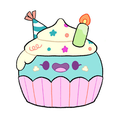 Peluche Comfort Food – Cupcake de Fête