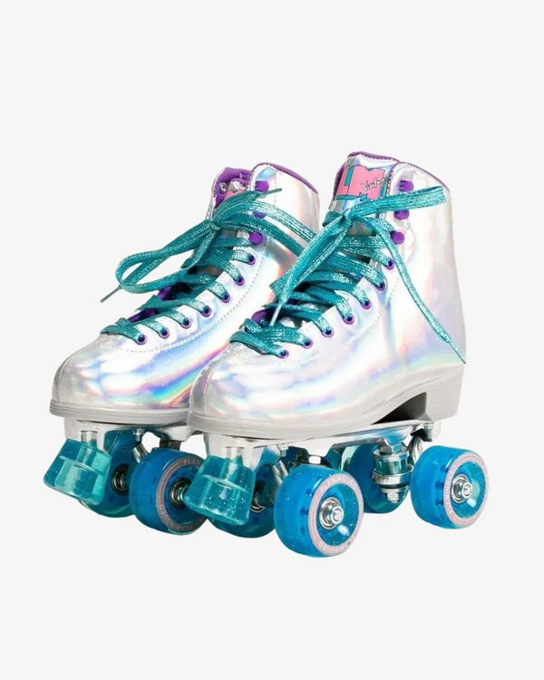 Holographic Roller Skates - BEVERLY