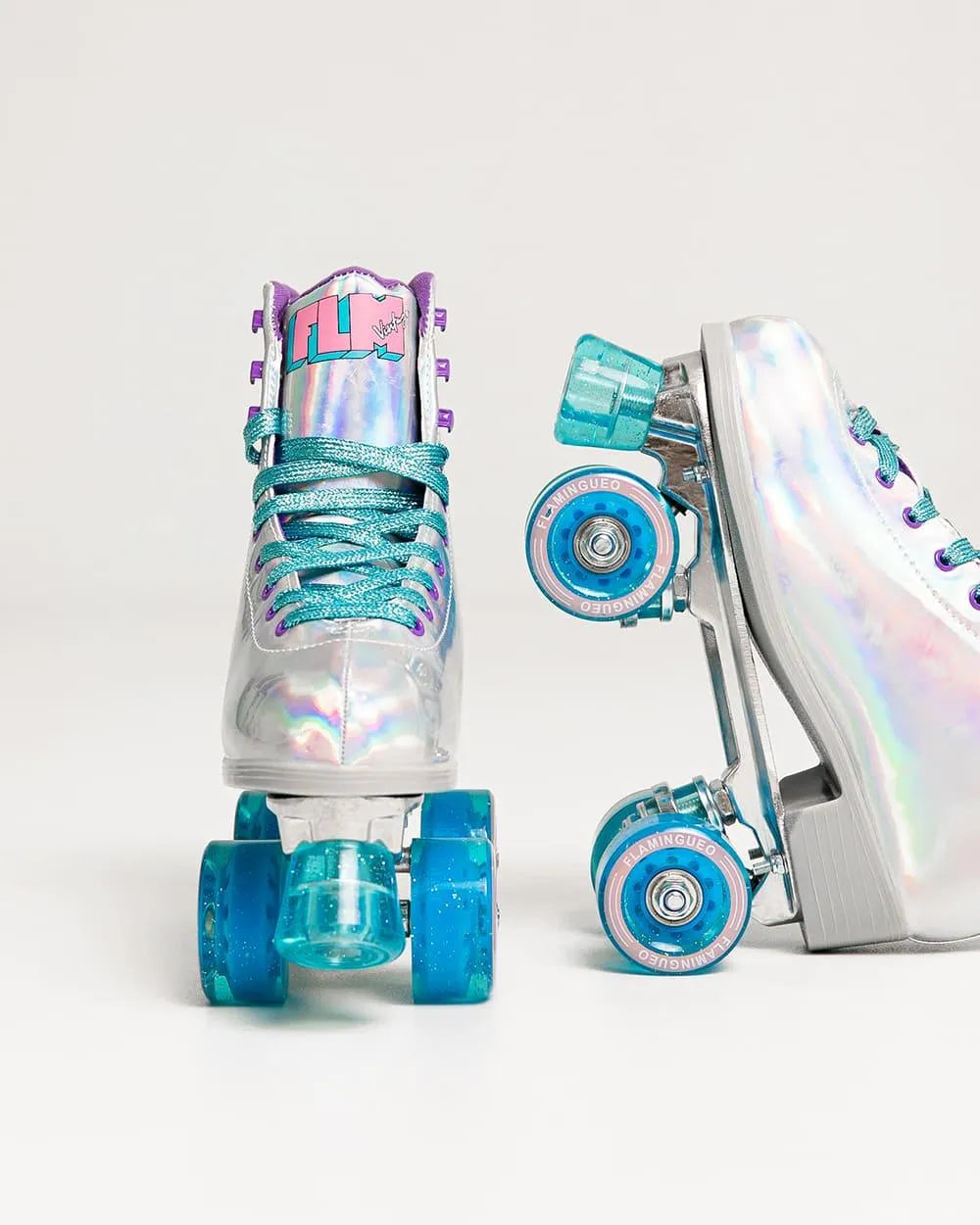 Holographic Roller Skates - BEVERLY