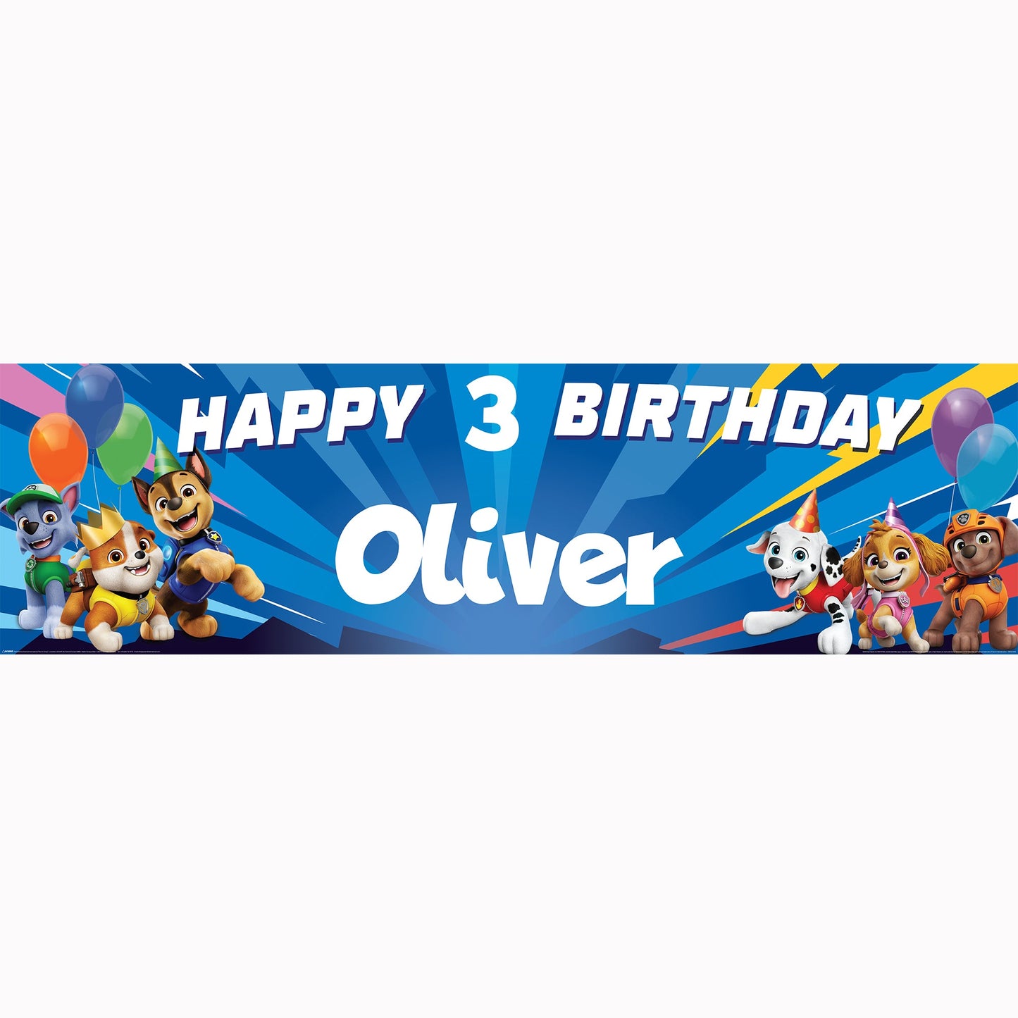 Pat’ Patrouille Birthday Banner