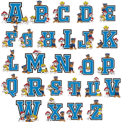 Pat’ Patrouille Pyjama with Letter