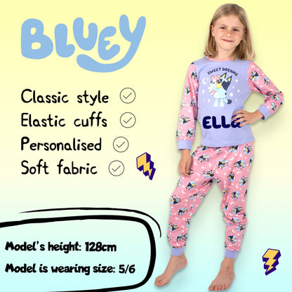 Bluey Pyjama-violet