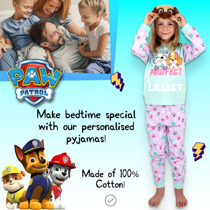 Paw Patrol Personalised Pyjamas - Skye & Everest