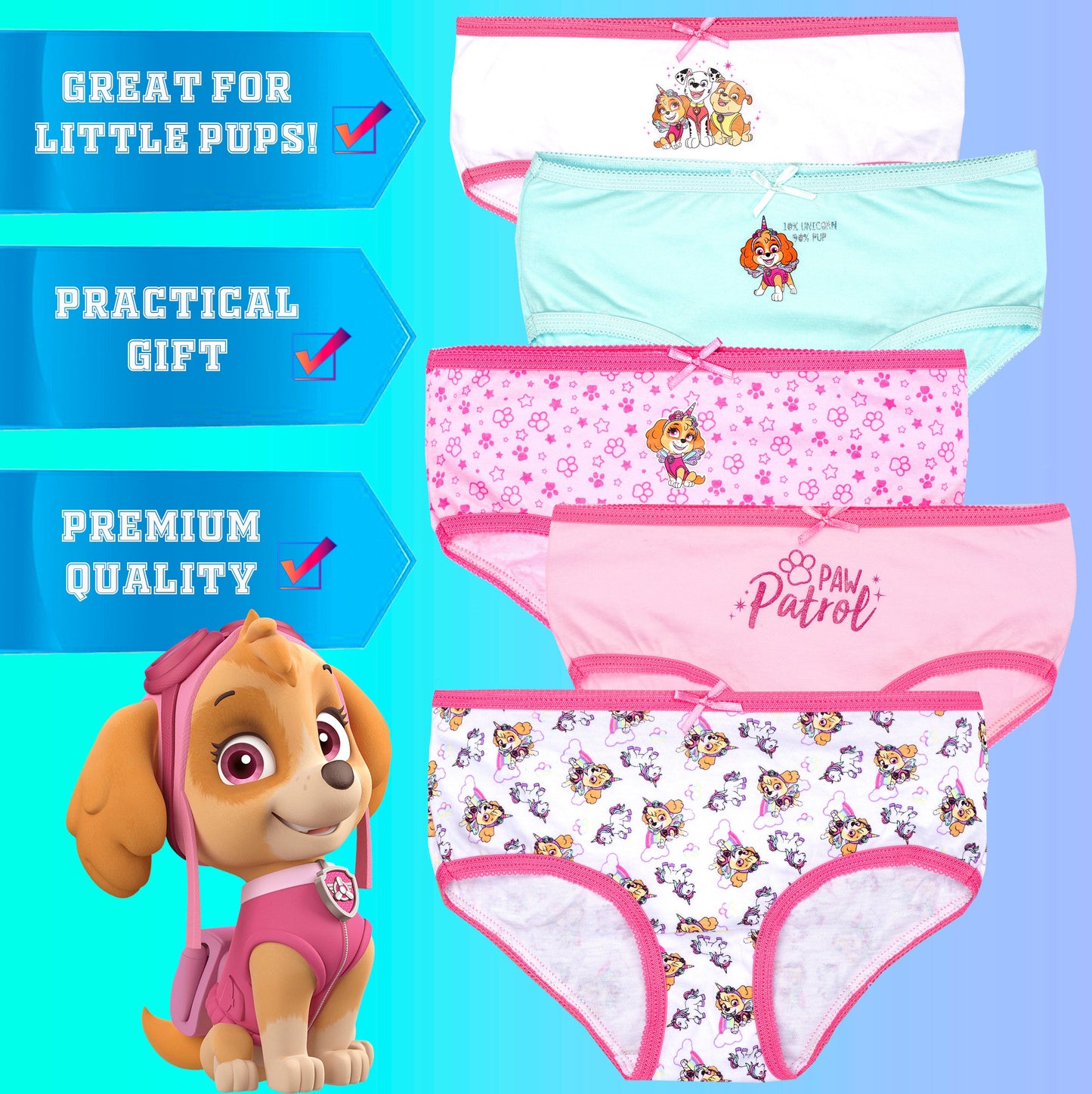 Pat’ Patrouille Underwear – rose
