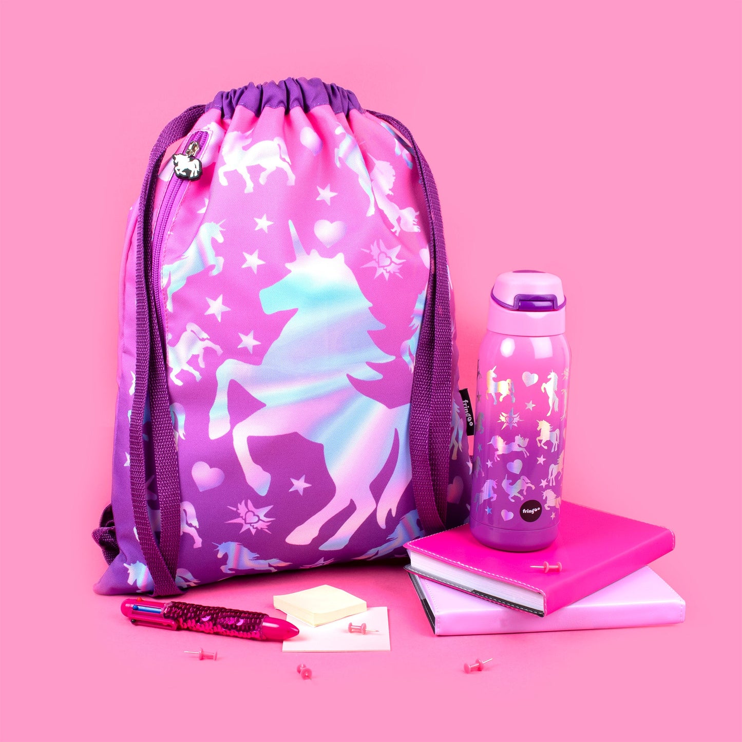 Strap Sacs à cordon – licorne Ombre