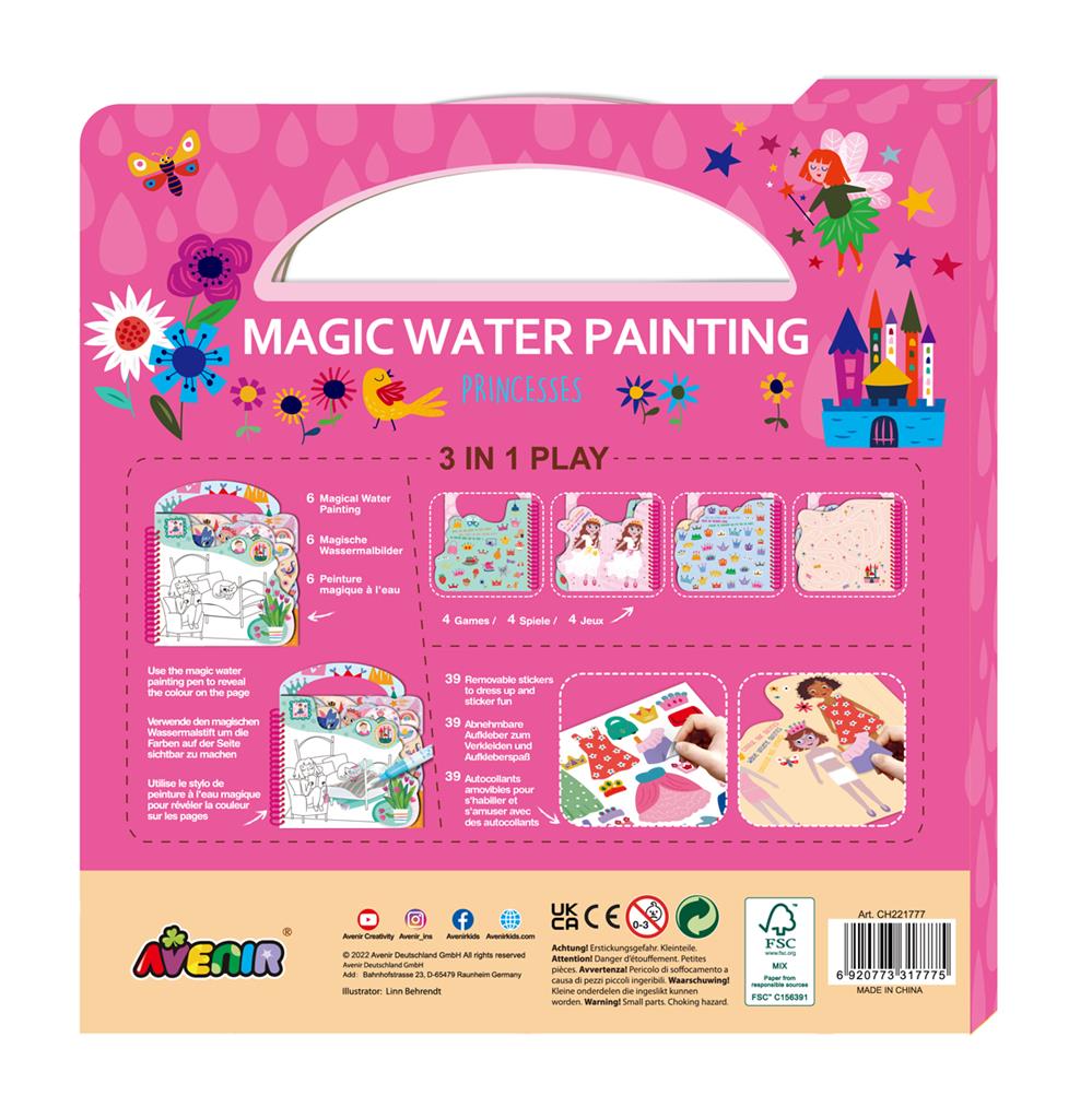 Peinture à l'Eau - Princesses