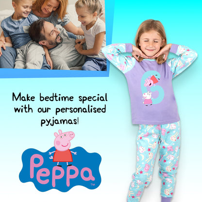 Peppa Pig Personalized Initial Pajamas