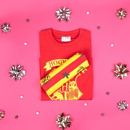 Personalized Pajama Set - Harry Potter Red-Yellow