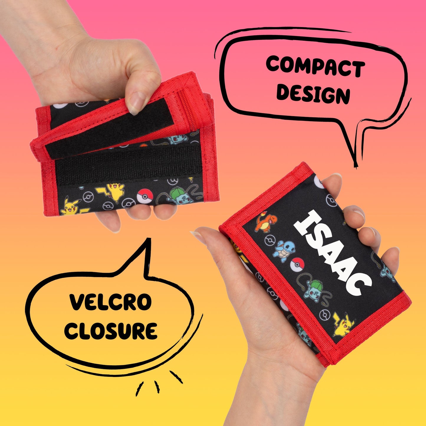 Pokémon Portefeuille – rouge