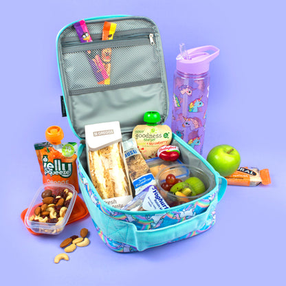 Personalized Lunch Bag - Unicorn Clouds
