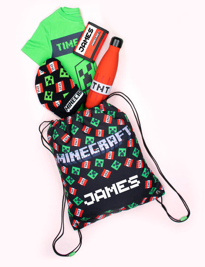 Minecraft acier inoxydable Gourde 550 ml – rouge
