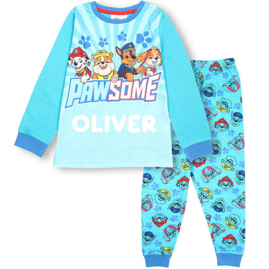 Paw Patrol Personalized Pyjamas - BLUE