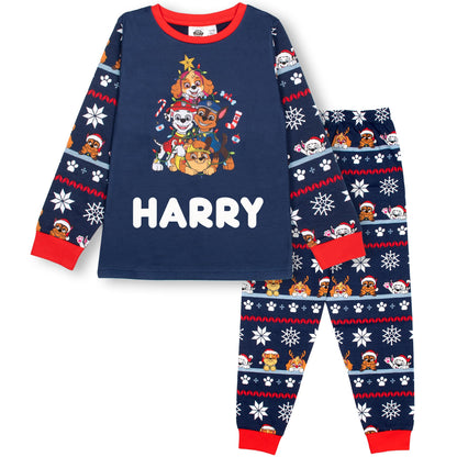 Paw Patrol Personalised Pyjamas - DARK BLUE
