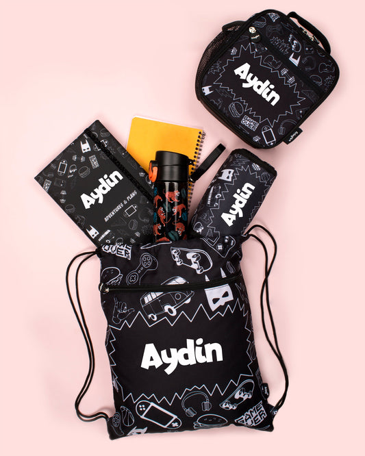 Personalized Notebook - Monochrome Boy