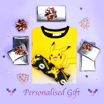 Pokemon Personalised Pyjamas - Pikachu
