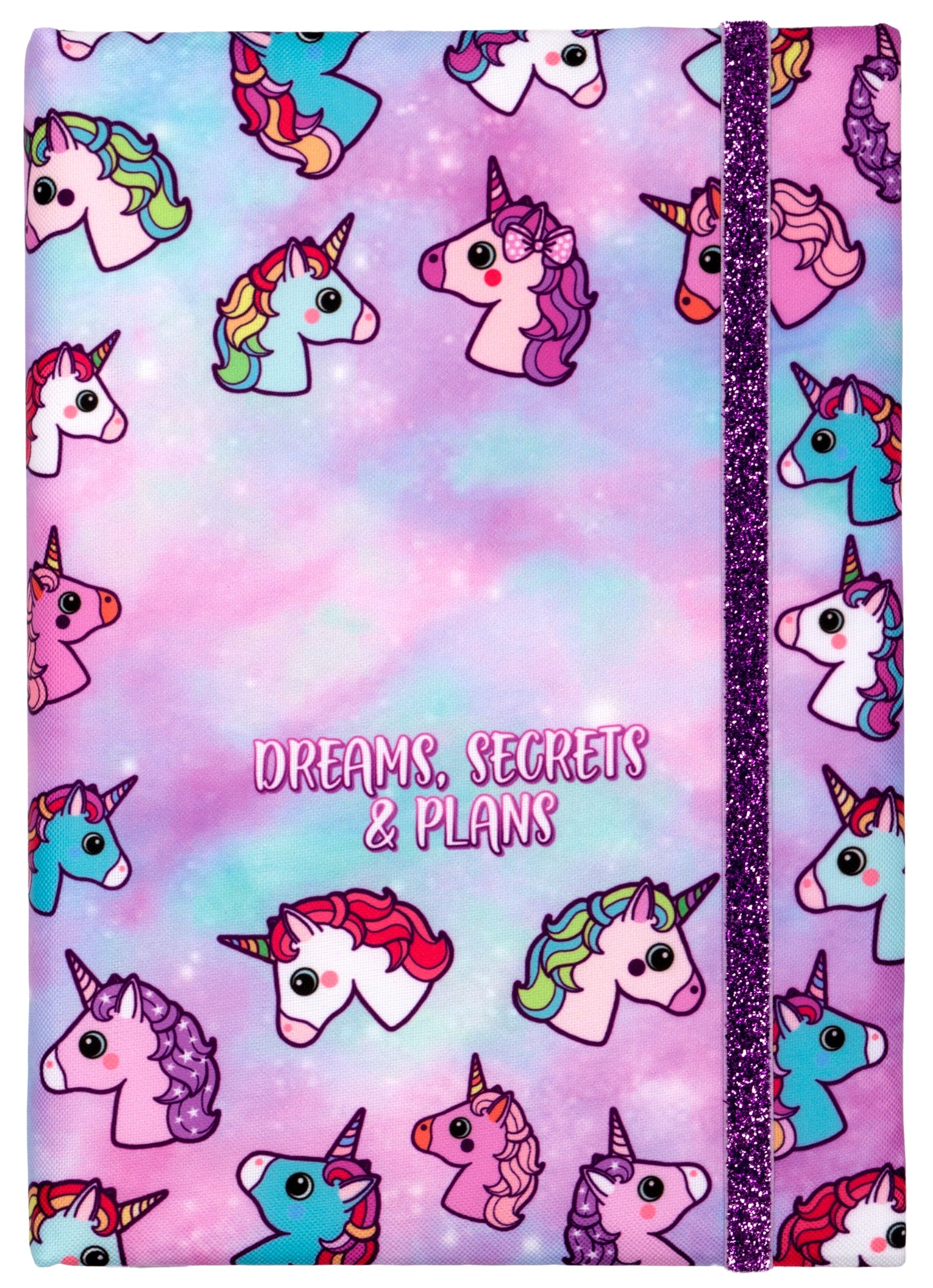 Personalized Notebook - Pastel Unicorns
