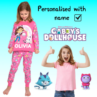Gabby's Dollhouse Personalised Pyjamas