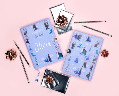 Personalized Secret Diary - Frozen