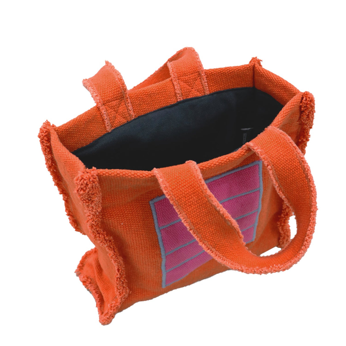 Sac à main en tissu Orange Cell