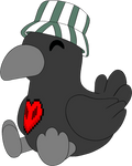 Ph1LzA Crow Plush (9in)