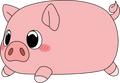 Peluche Piggy Pillow (1ft)