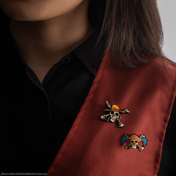 Set of 2 Luffy & Buggy Pins