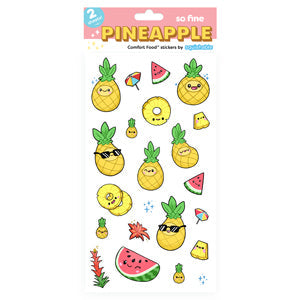 Autocollants ananas