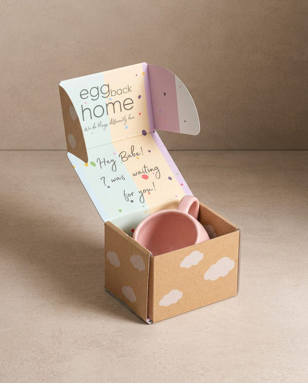 Mug Pink Cloud en grès – 250 ml
