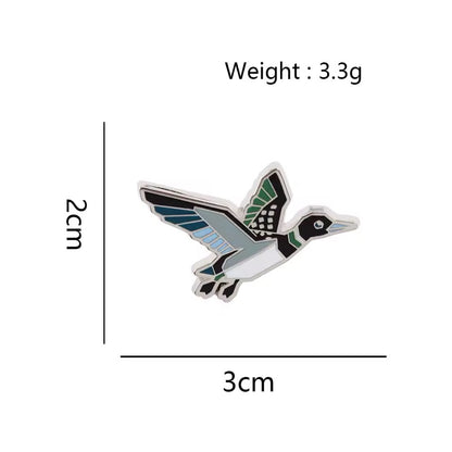 Photo produit - Pin’s Canard Colvert en vol