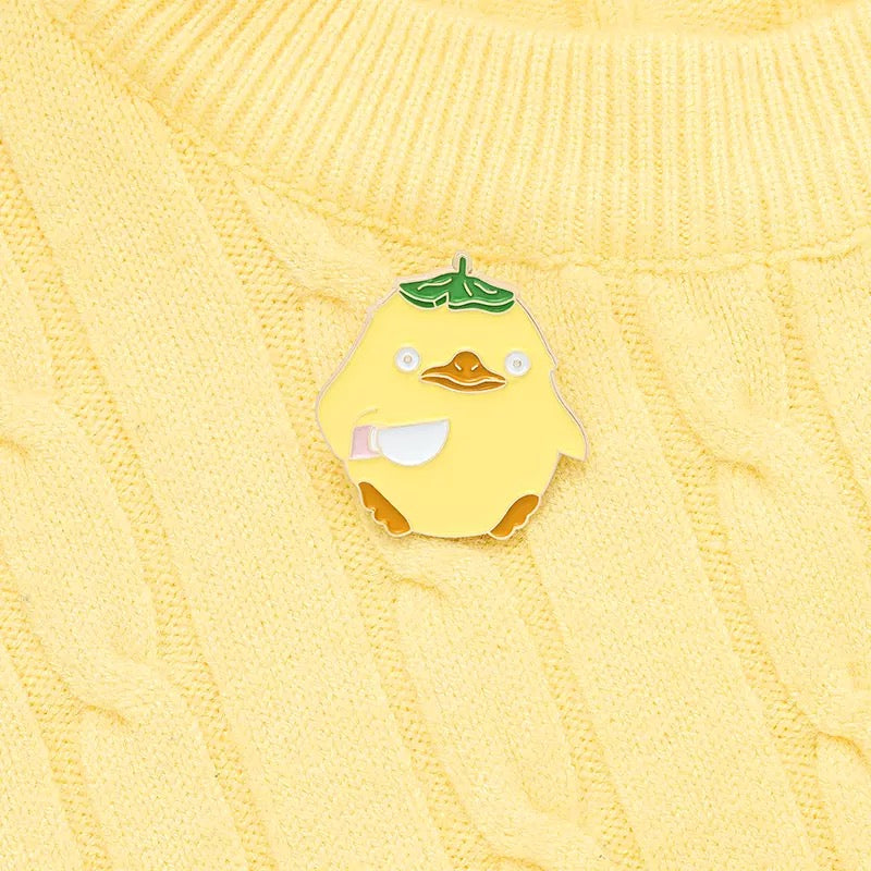 Pins Canard Ginko Couteau – visuel produit