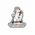 Goose Pin "Christian Goose on the Loose"