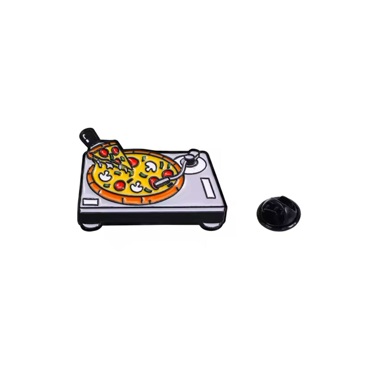 Pin's Tourne-disque Pizza