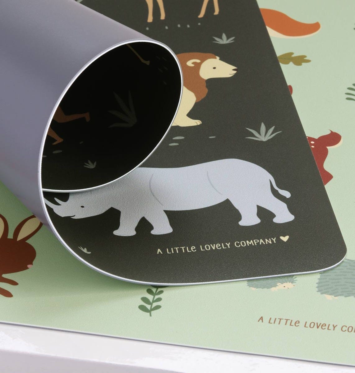 Set de table enfant - Savane – vue 3 – A Little Lovely Company