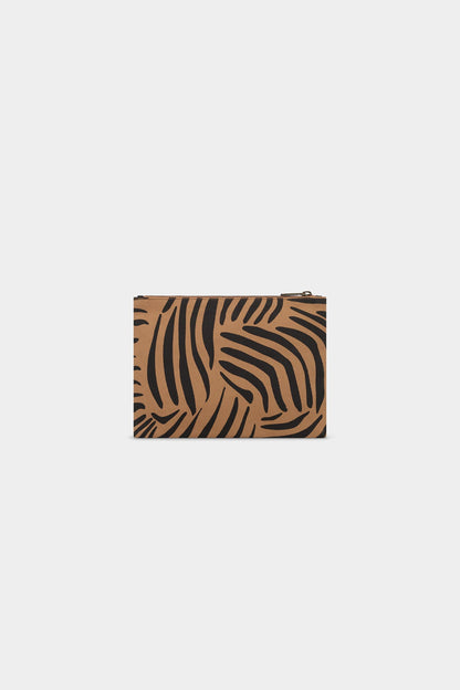Pochette Ema Zèbre cannelle