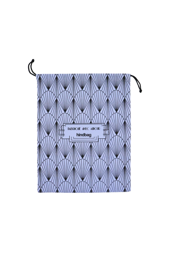Reusable light blue gift pouch