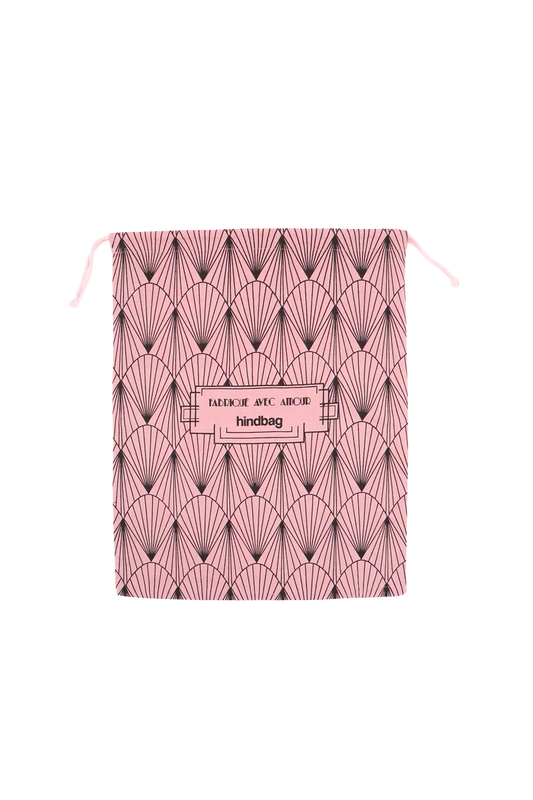 Pochon cadeau réutilisable rose