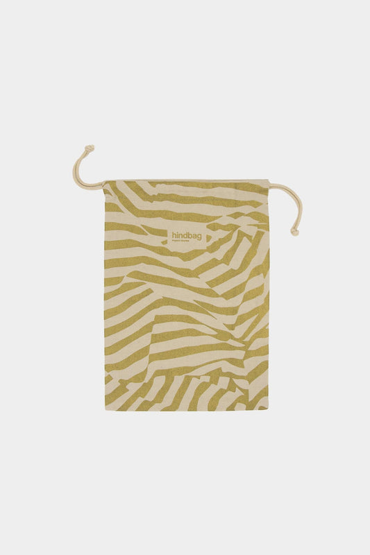 Pochon cadeau Rayure Doré
