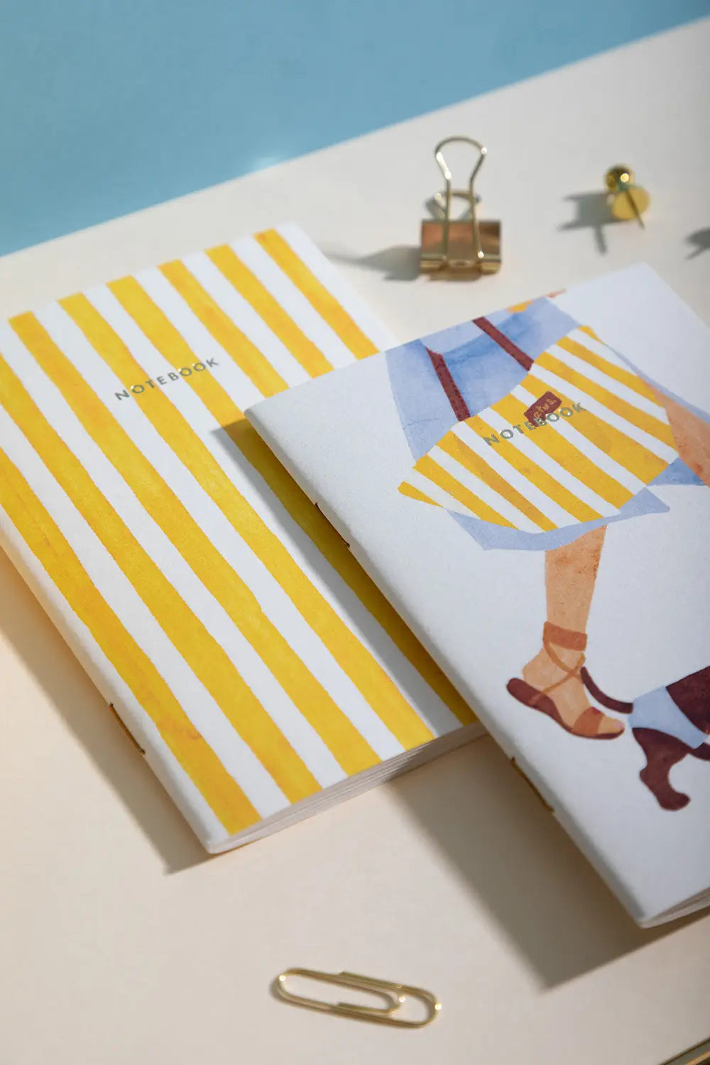 Summer Dachshund - A6 DUO Pocket Notebook