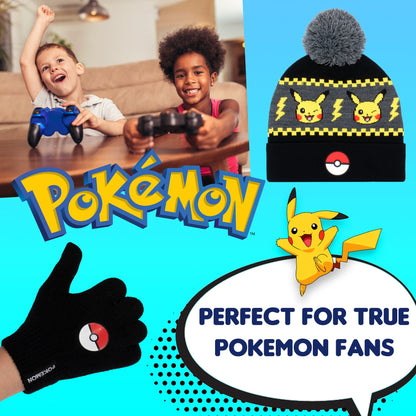 Pikachu Hat & Gloves Set