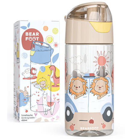 Kids' water bottle, lightweight water bottle - Police Lions