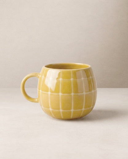 Tasse Pool en grès – 250 ml – Ambre
