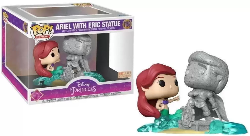 Pop! Moment Ariel avec Eric en Statue
