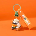 Porte-Clés Canard Blanc Campeur
