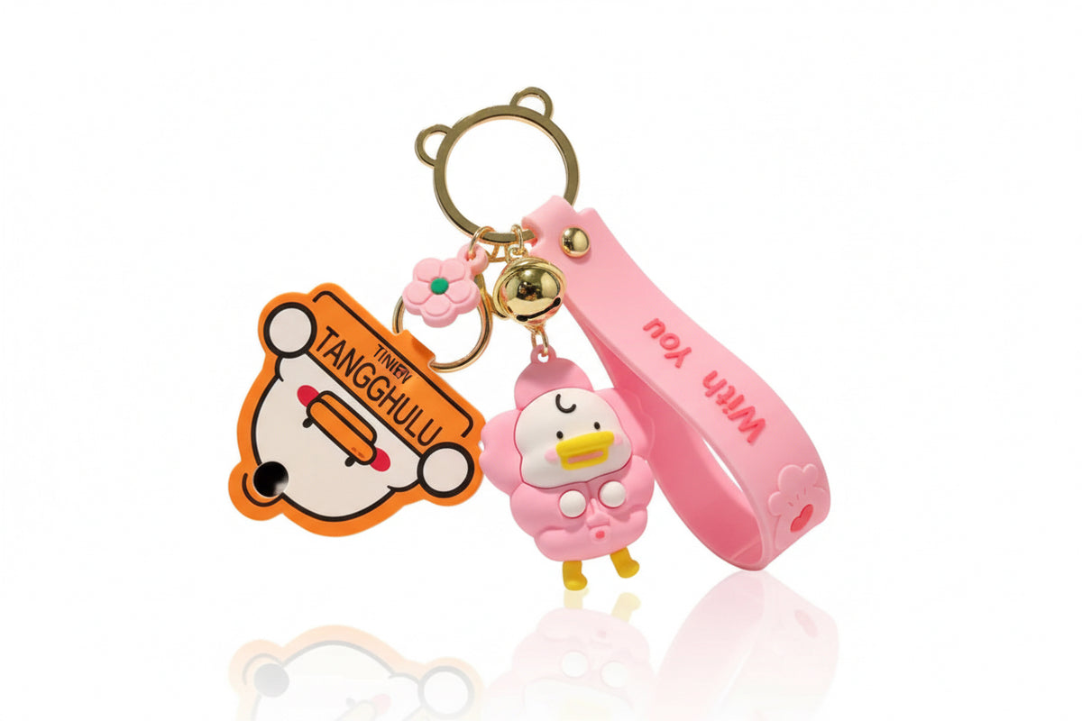 Porte-clés Canard Fleur de Cerisier – visuel produit