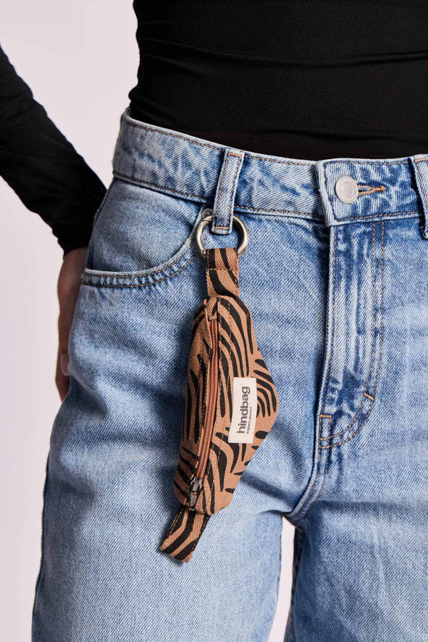 Côme Cinnamon Zebra Banana Keyring