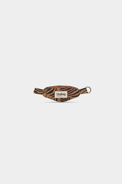 Porte-clés banane Côme Zèbre cannelle