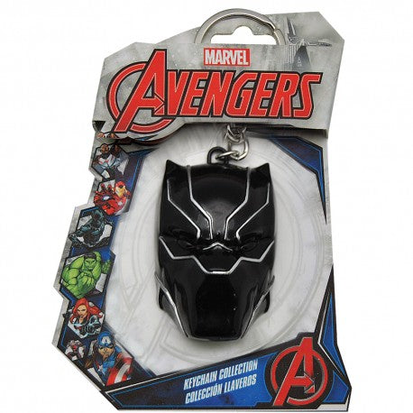 Schlüsselanhänger Masque Black Panther 3D