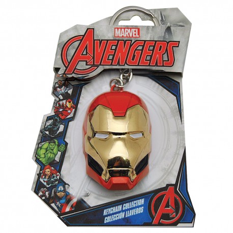 Porte Clés Casque Iron Man 3D
