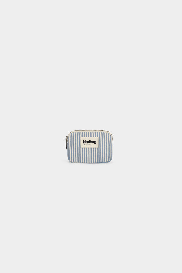 Lili Striped blue wallet